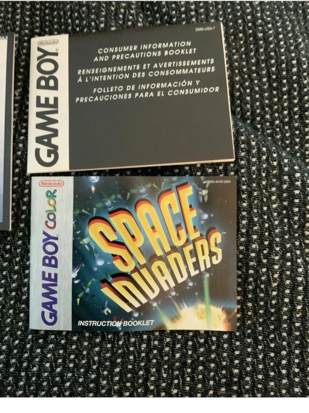 Space Invaders GameBoy Color CIB Nintendo Complete with Box & Inserts GBC Tested